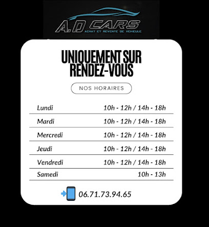 A.d Cars Carte Grise Douai Agence D'immatriculation Automobile à Roost-Warendin
