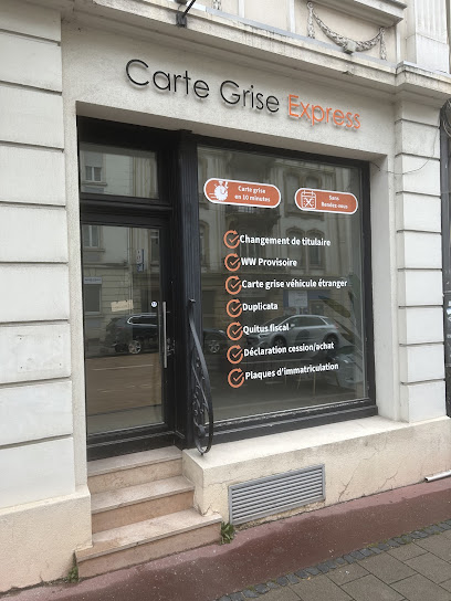 Carte Grise Express Metz Agence D'immatriculation Automobile à Metz
