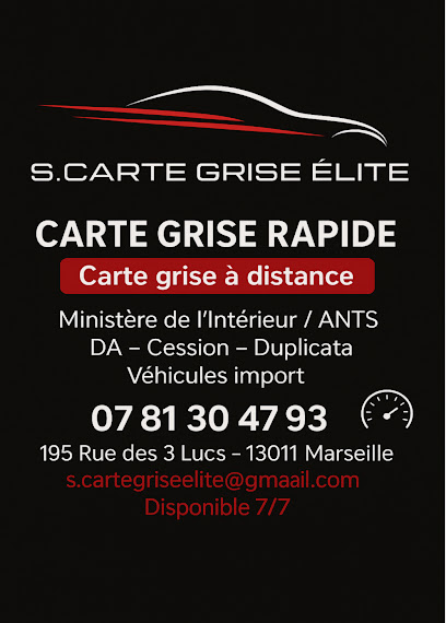S.carte Grise Elite Agence D'immatriculation Automobile à Marseille 11